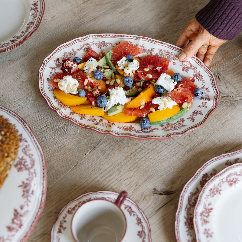 Burgundy Cyril Kuchenteller 21,5cm