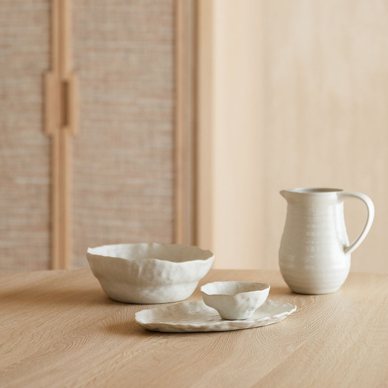 Beige Nomad Schüssel 22,5cm