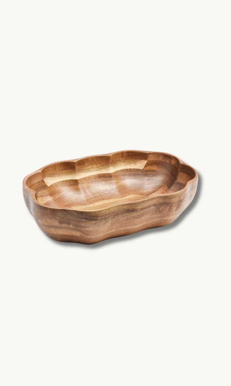 Flori Akazienholz Schale 28x18,5cm
