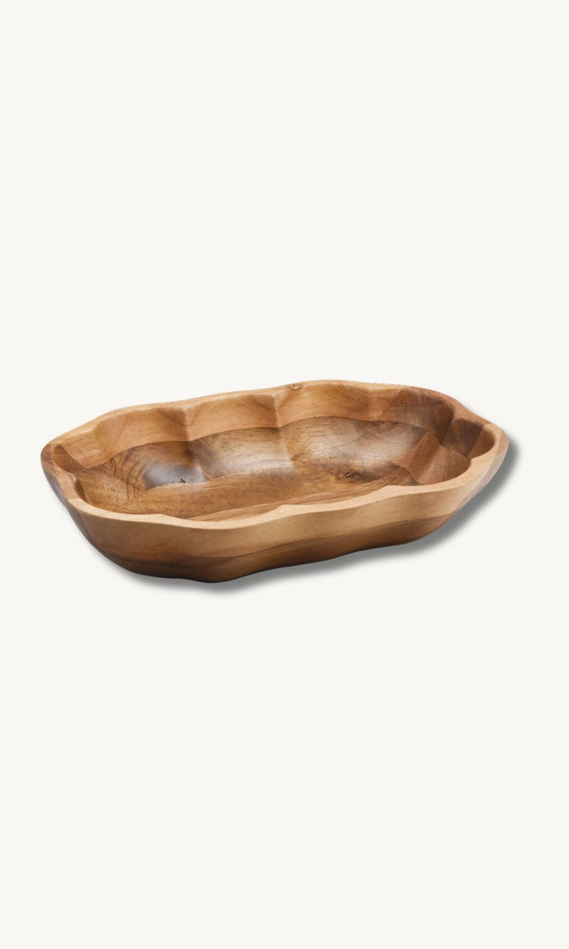 Flori Akazienholz Schale 23,5x15cm