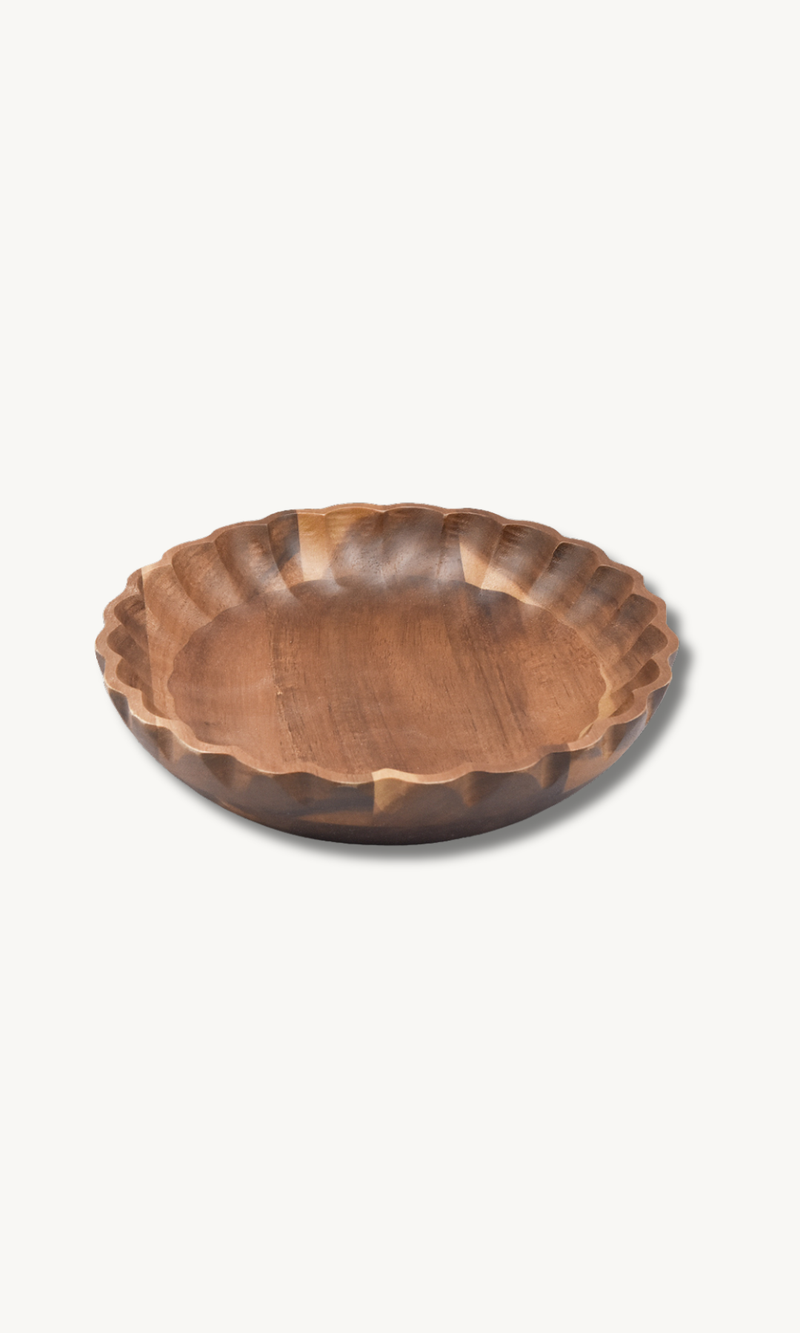 Flori Akazienholz Schale 20x4cm