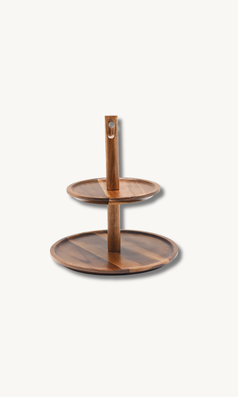 Luma Akazienholz Etagere 30cm