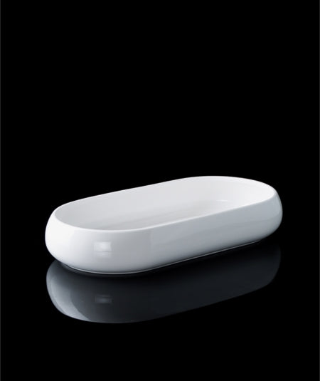 Bianco Perla Porzellan Servierschüssel Weiss 35cm