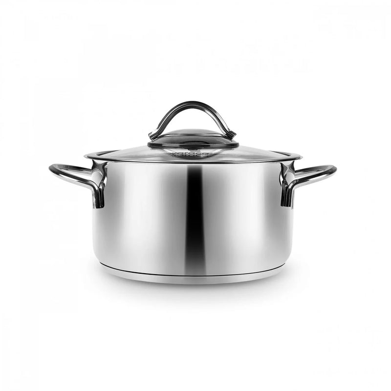 Karaca Ada V2 12-Teiliges Edelstahl Topfset