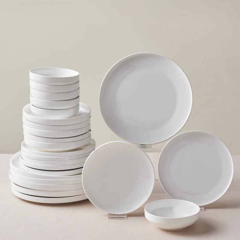 Karaca New Saturn Weiss 24 teiliges Tafelservice für 6 Personen