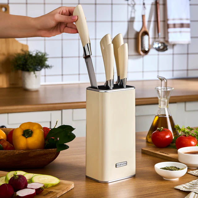 Karaca Mastersharp Creme Messerset 6 teilig