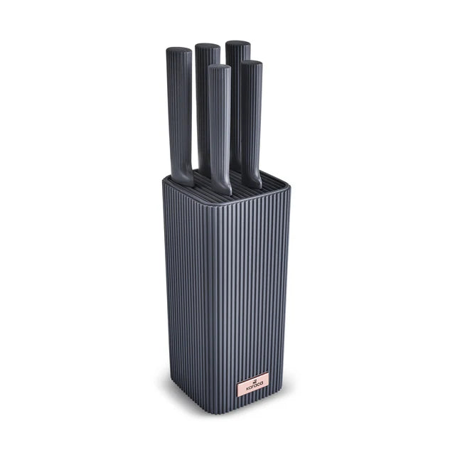 Karaca Massimo Line Messerset 6 teilig Grau