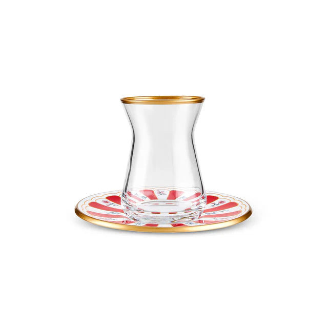 Karaca Bursa Teegläserset 12 teilig für 6 Personen