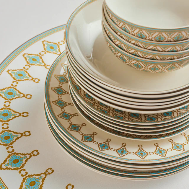 Karaca Dorothy 53 teiliges Tafelservice für 12 Personen