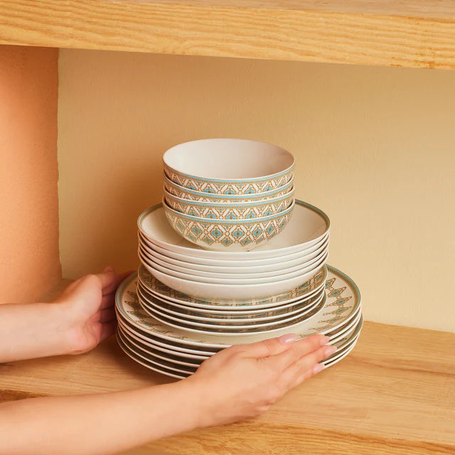 Karaca Dorothy 53 teiliges Tafelservice für 12 Personen