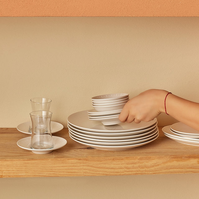 Karaca Artiste 20 teiliges Frühstücksset für 6 Personen