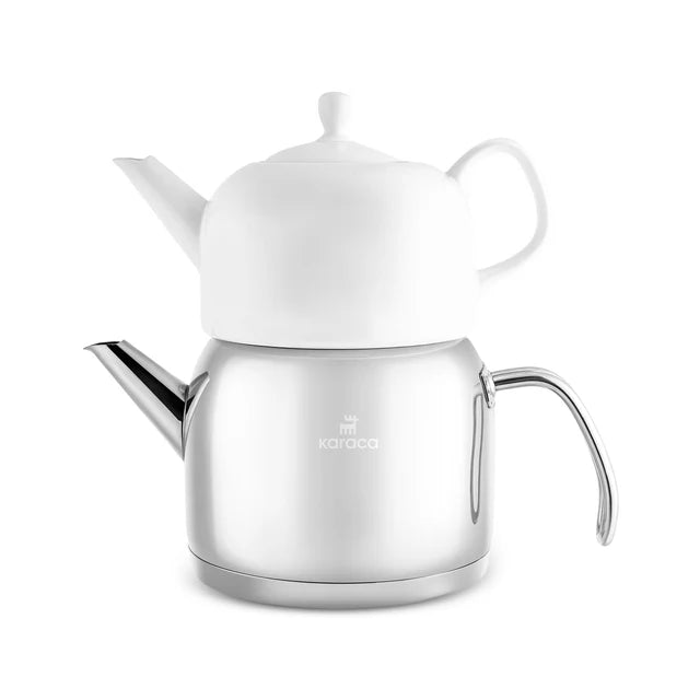 Karaca Porcelinox Teekanne Set
