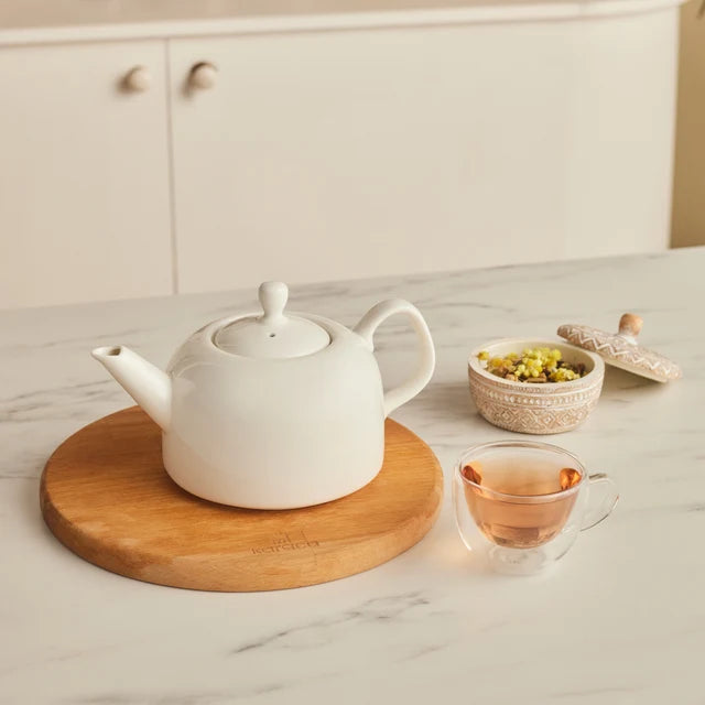 Karaca Porcelinox Teekanne Set