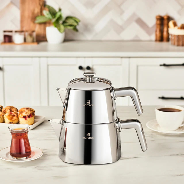 Karaca Brewinox Large Teekanne Set