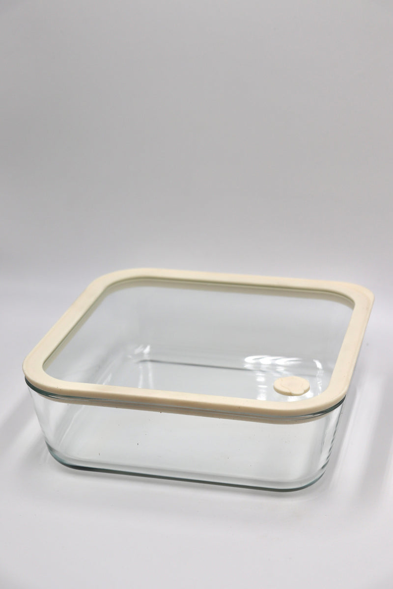 Frischhaltedose aus Glas Quadratisch 1940ml — Alim Home