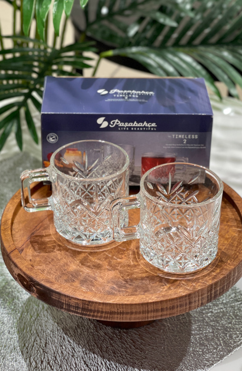 Pasabahce Timeless Glastasse 2 teilig 195ml