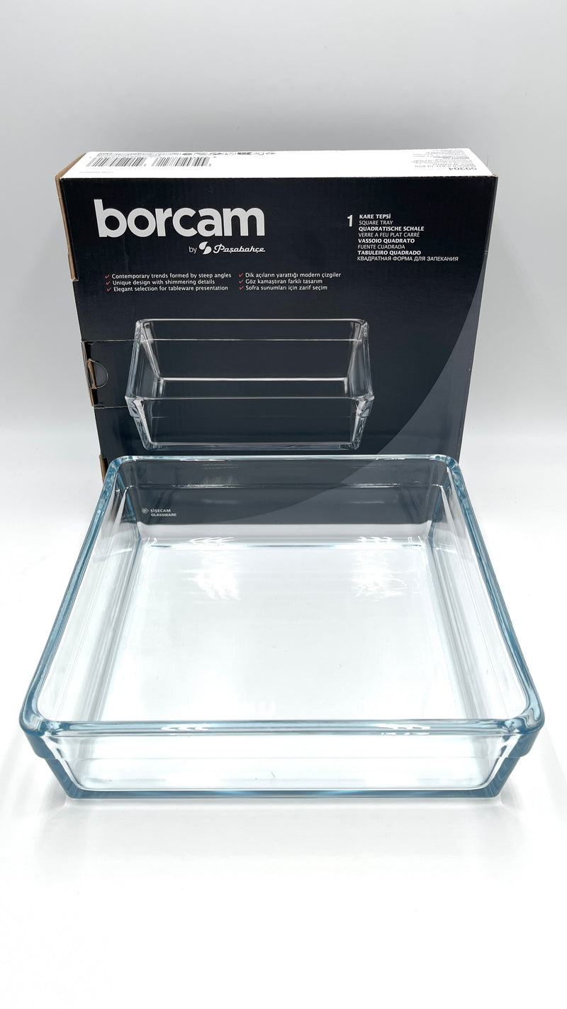 Pasabahce Borcam Premium Auflaufform Quadratisch