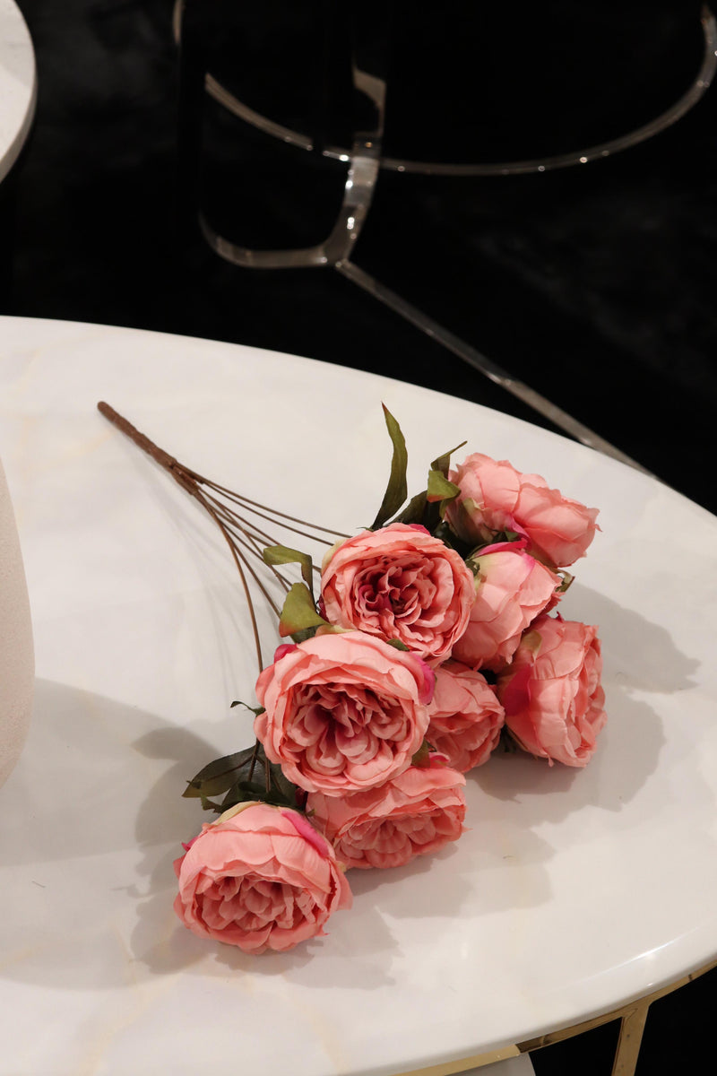 Dekoblumen Rosenbund Rosa