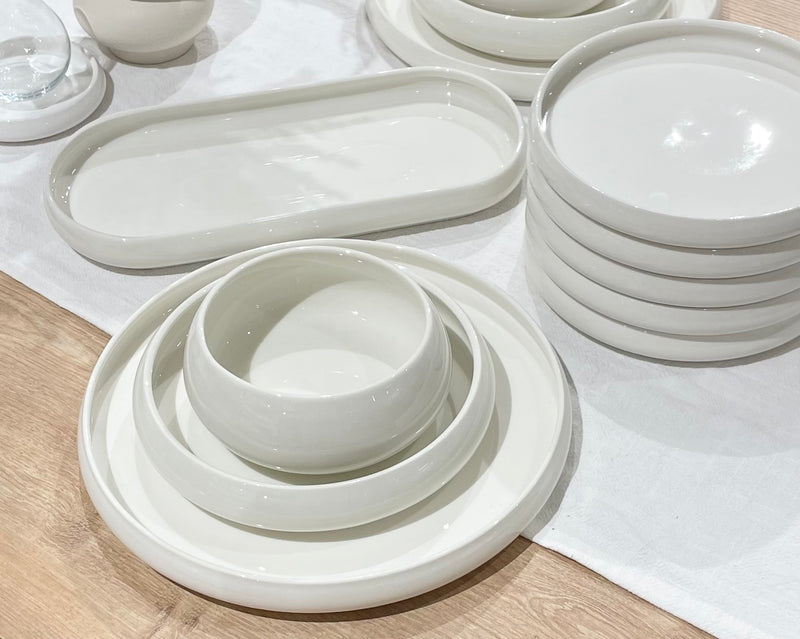 Bianco Perla 25-teiliges Tafelservice für 6 Personen