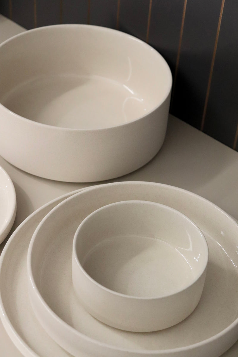 Granit Beige 25 teiliges Tafelservice für 6 Personen