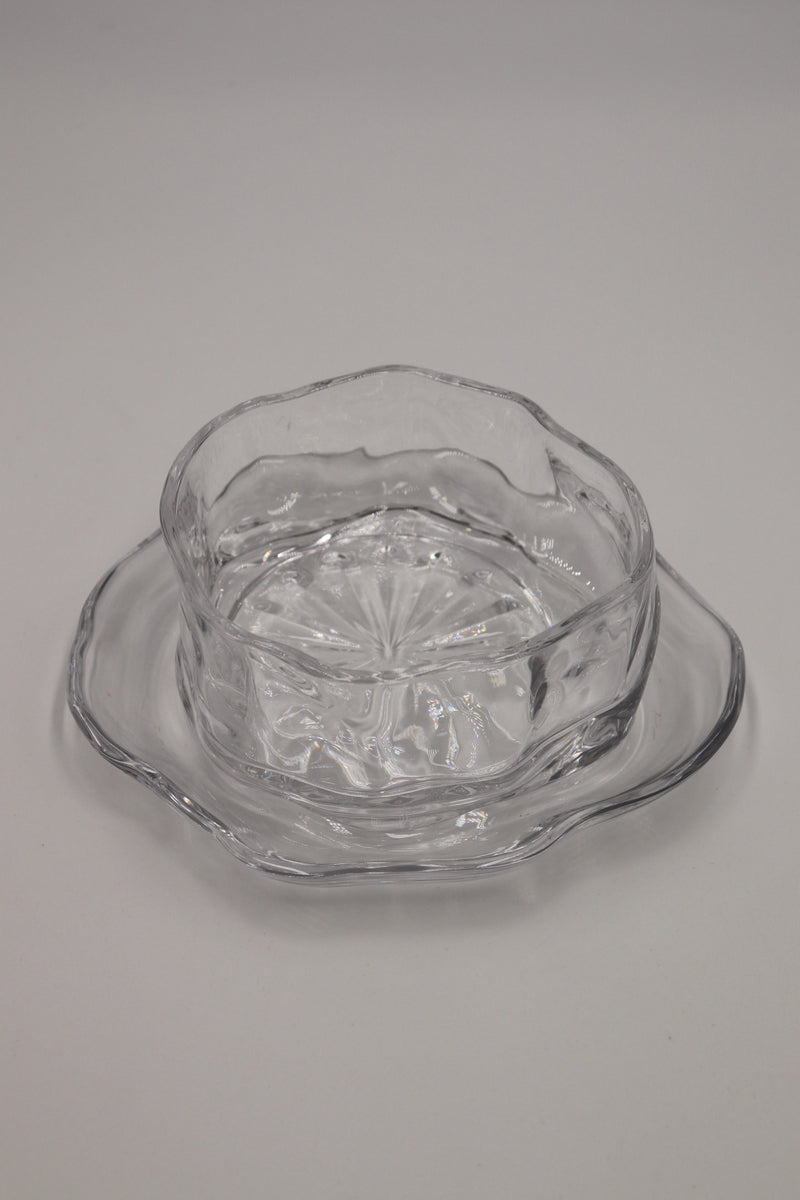 Ronda Wave 6er Glasschalen + Untersetzer Set