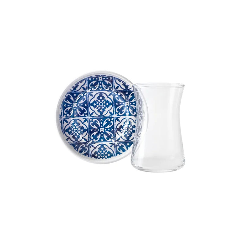 Karaca Mavili Teegläserset 12 teilig für 6 Personen