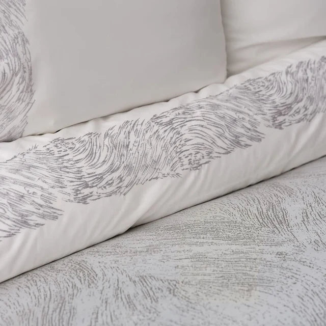 Karaca Home Lyra Silber Tagesdecke & Bettwäsche Set 8 teilig