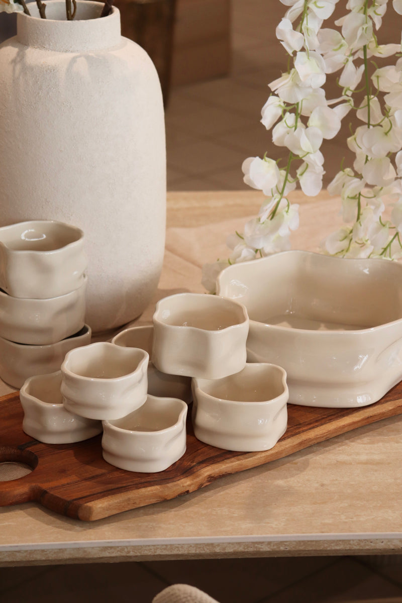 Nordic Beige Servierset 13 teilig
