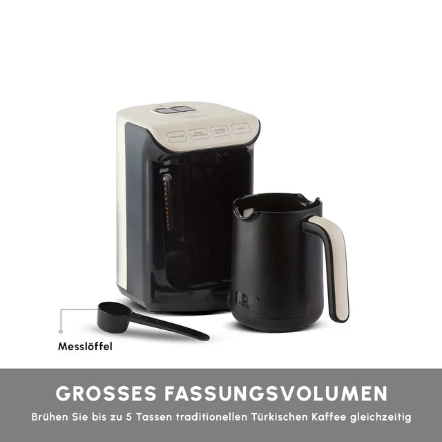 Karaca Hatır Mokkakocher mit Röstfunktion Soft Cream