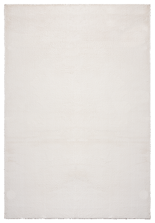 Loft Cream Waschbarer Teppich Rund