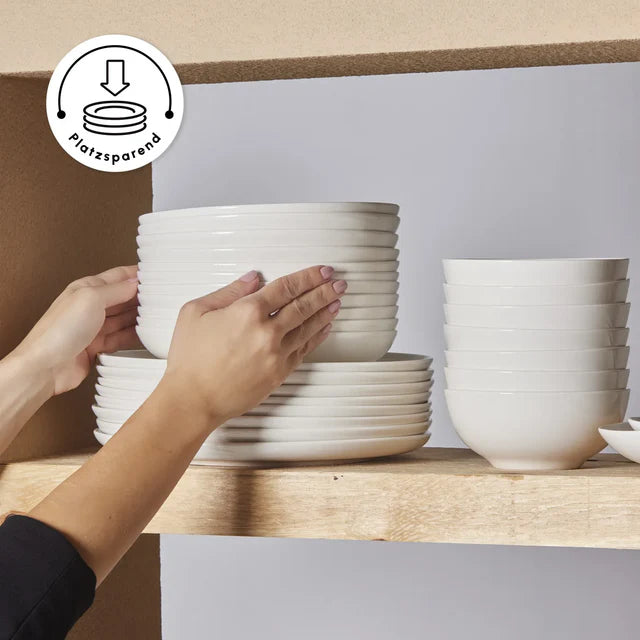 Karaca Allure 41 teiliges Tafelservice für 12 Personen