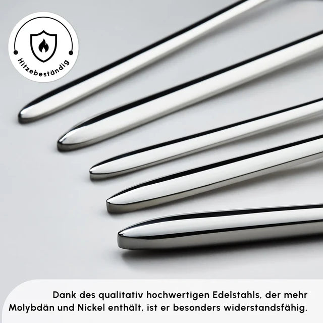 Karaca Stark 84 teiliges 316+ Premium-Besteckset für 12 Personen