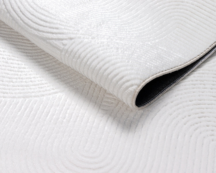 Stilo 390 62-White waschbarer Teppich