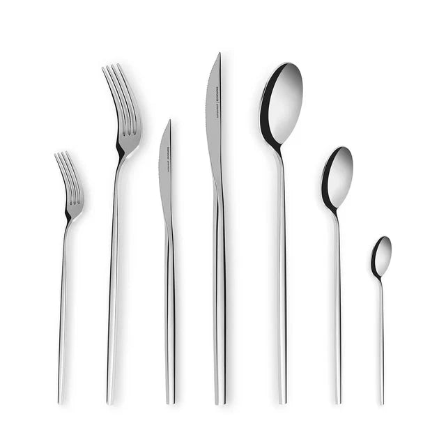 Karaca Mild 84 teiliges 316+ Premium-Besteckset für 12 Personen