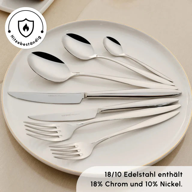 Karaca Novara 84 teiliges Besteckset für 12 Personen