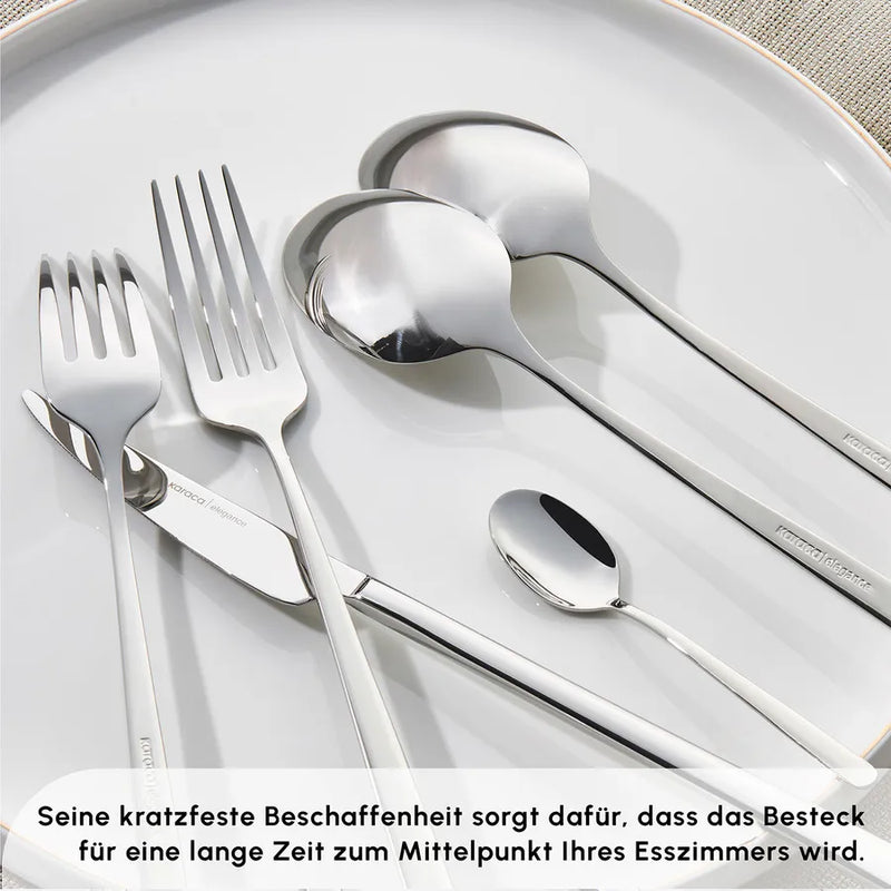 Karaca Boreas 60 teiliges Besteckset für 12 Personen
