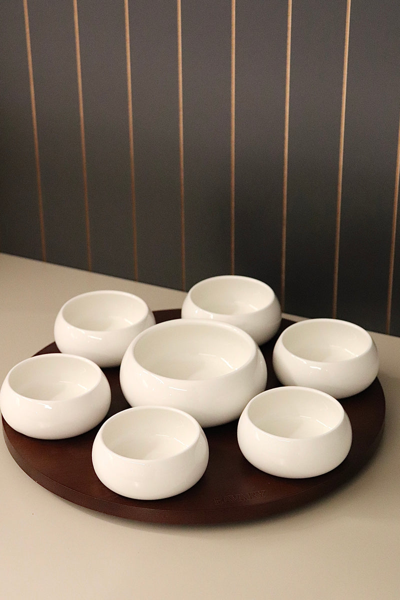 Chubby Dark Snackset Drehbar 8 teilig