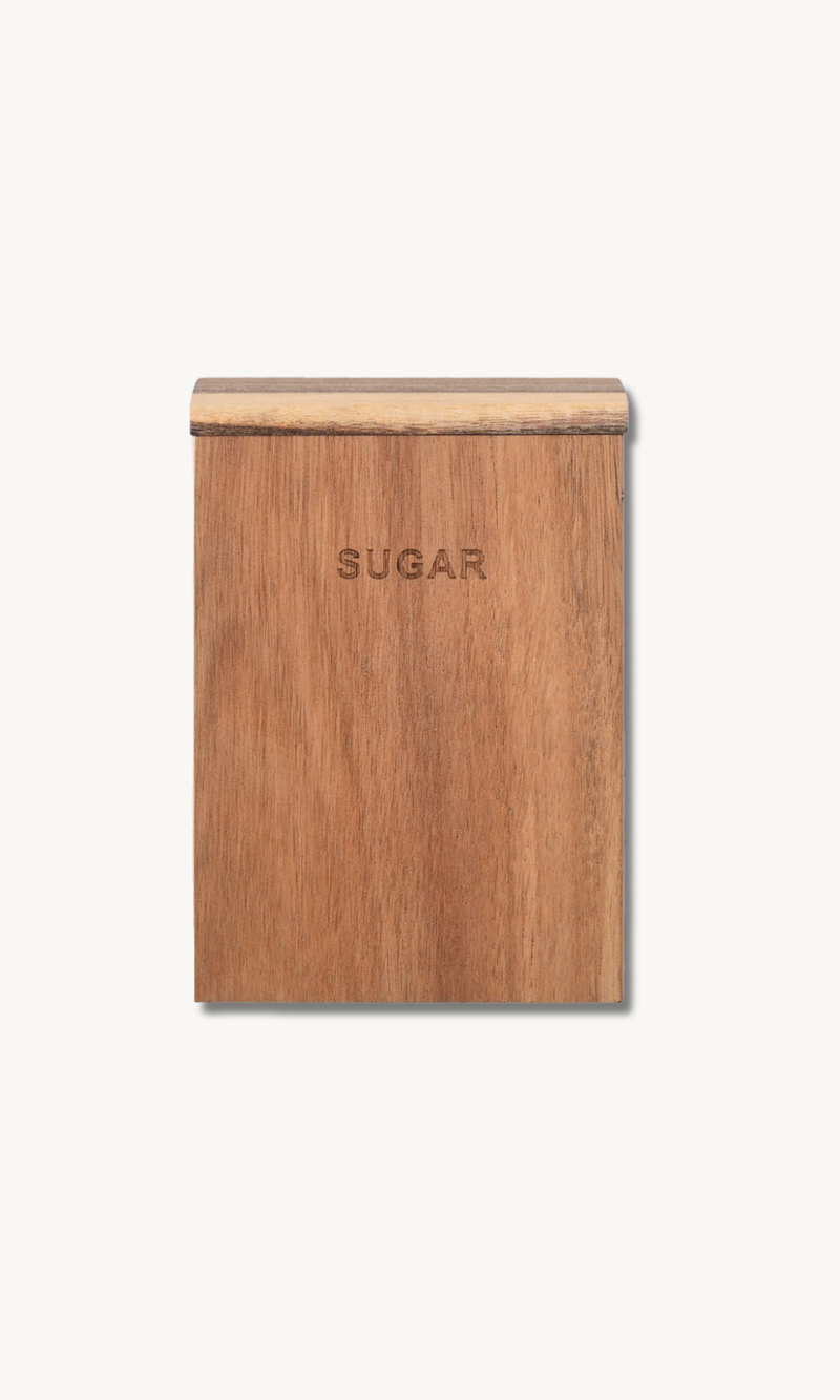 Sugar Vorratdose aus Akazie 14cm