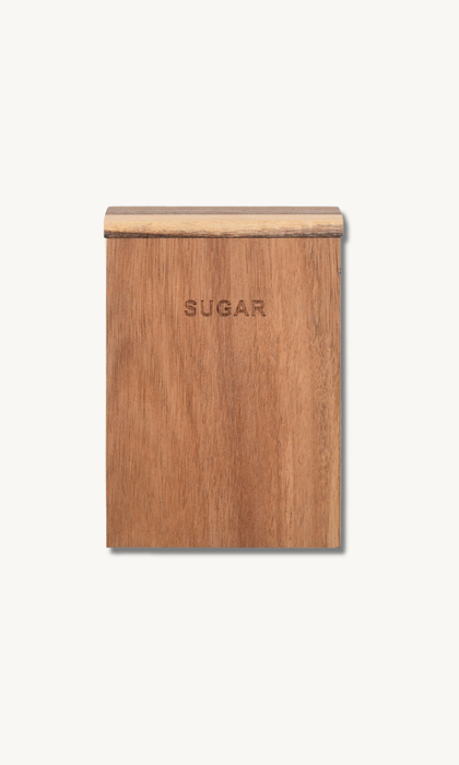 Sugar Vorratdose aus Akazie 14cm
