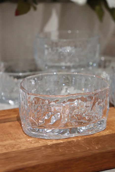 6'er Glasschalen Snow Buccia