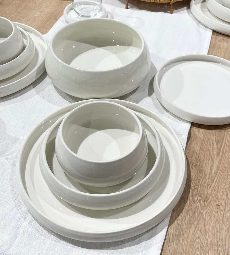 Bianco Perla 25-teiliges Tafelservice für 6 Personen