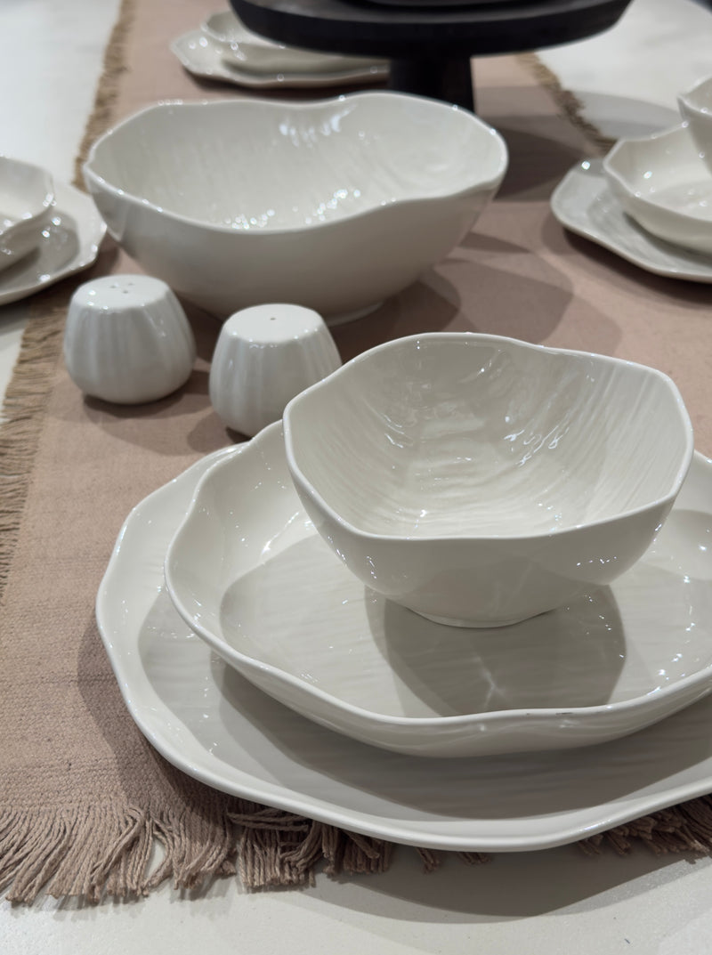Cermico Beige 27 teiliges Tafelservice für 6 Personen