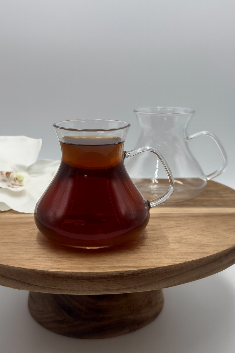 6er Style Teegläser mit Henkel