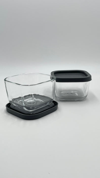 LAV Cube Aufbewahrungsdose mit Deckel 2er Set 270ml