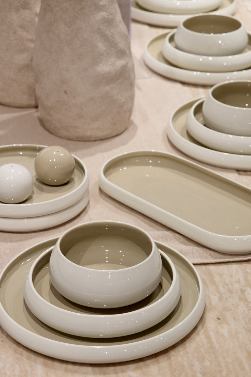 Bianco Beige 27-teiliges Tafelservice für 6 Personen — Alim Home