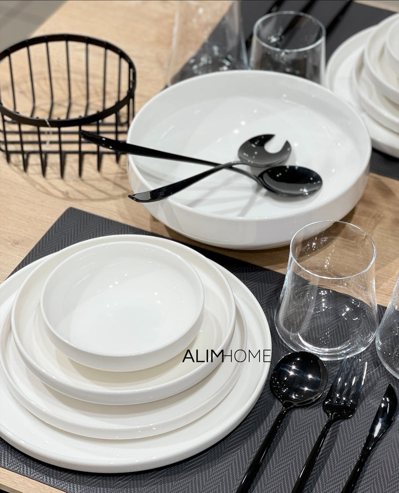 Fine White 25 teiliges Tafelservice für 6 Personen