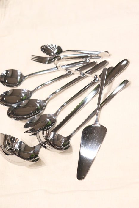 84 teiliges Besteckset für 12 Personen inklusive Servierbesteck