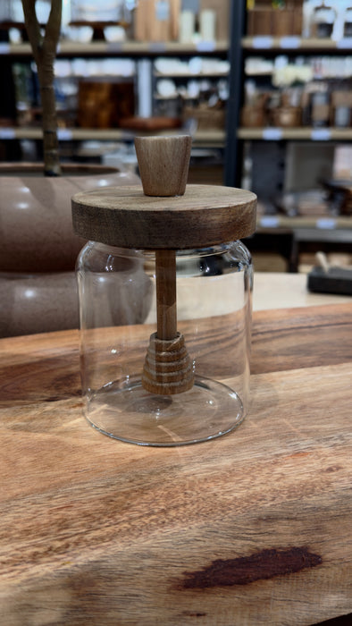 Honigdose mit Akaziedeckel