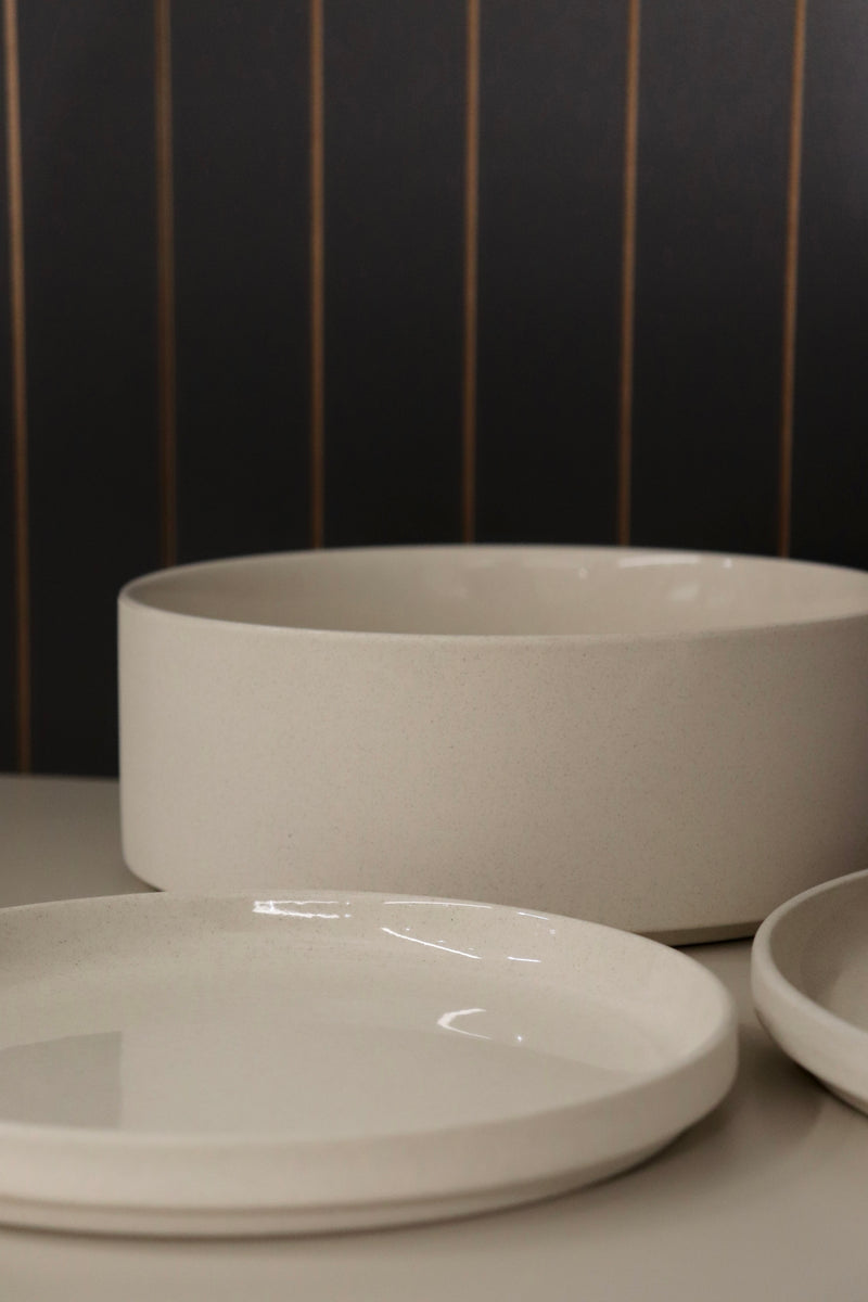 Granit Beige 25 teiliges Tafelservice für 6 Personen