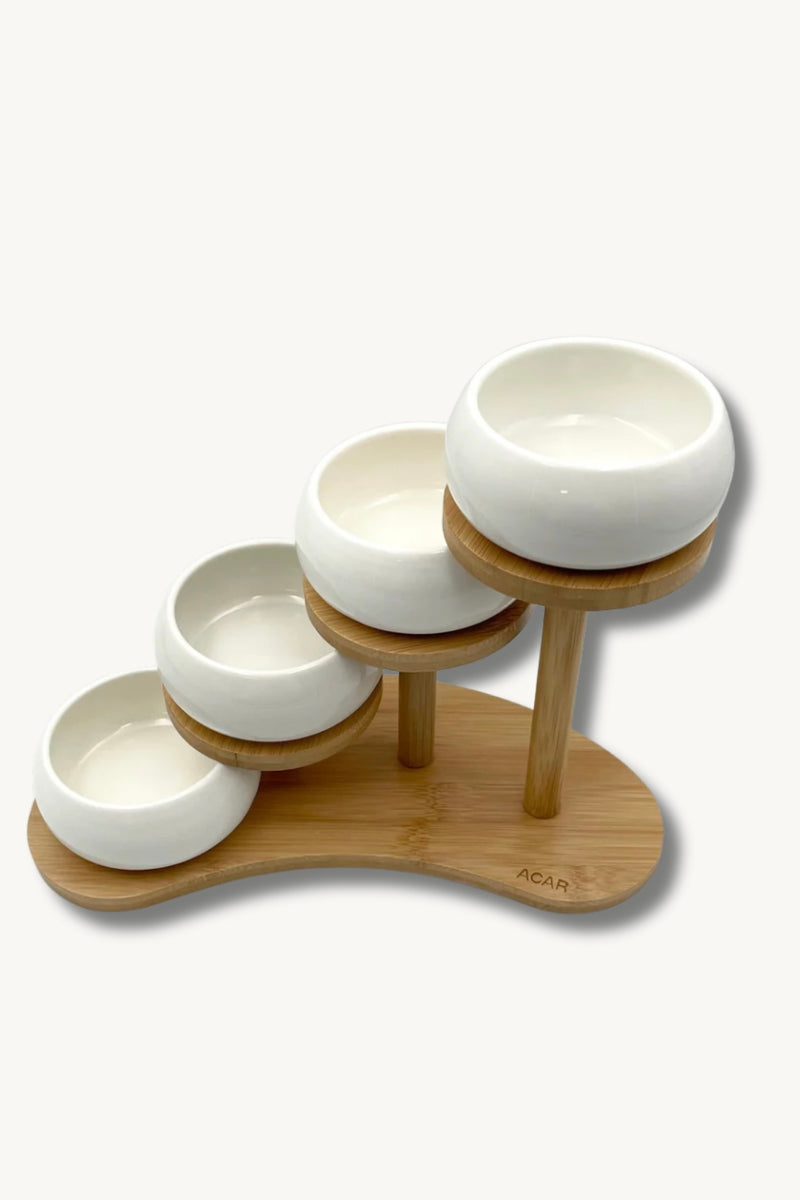 Bianco Perla Snackset 5 teilig Weiss